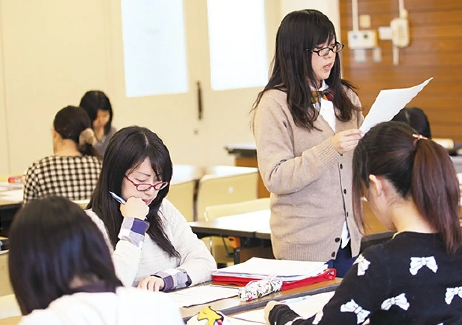 国語科教員養成授業の様子
