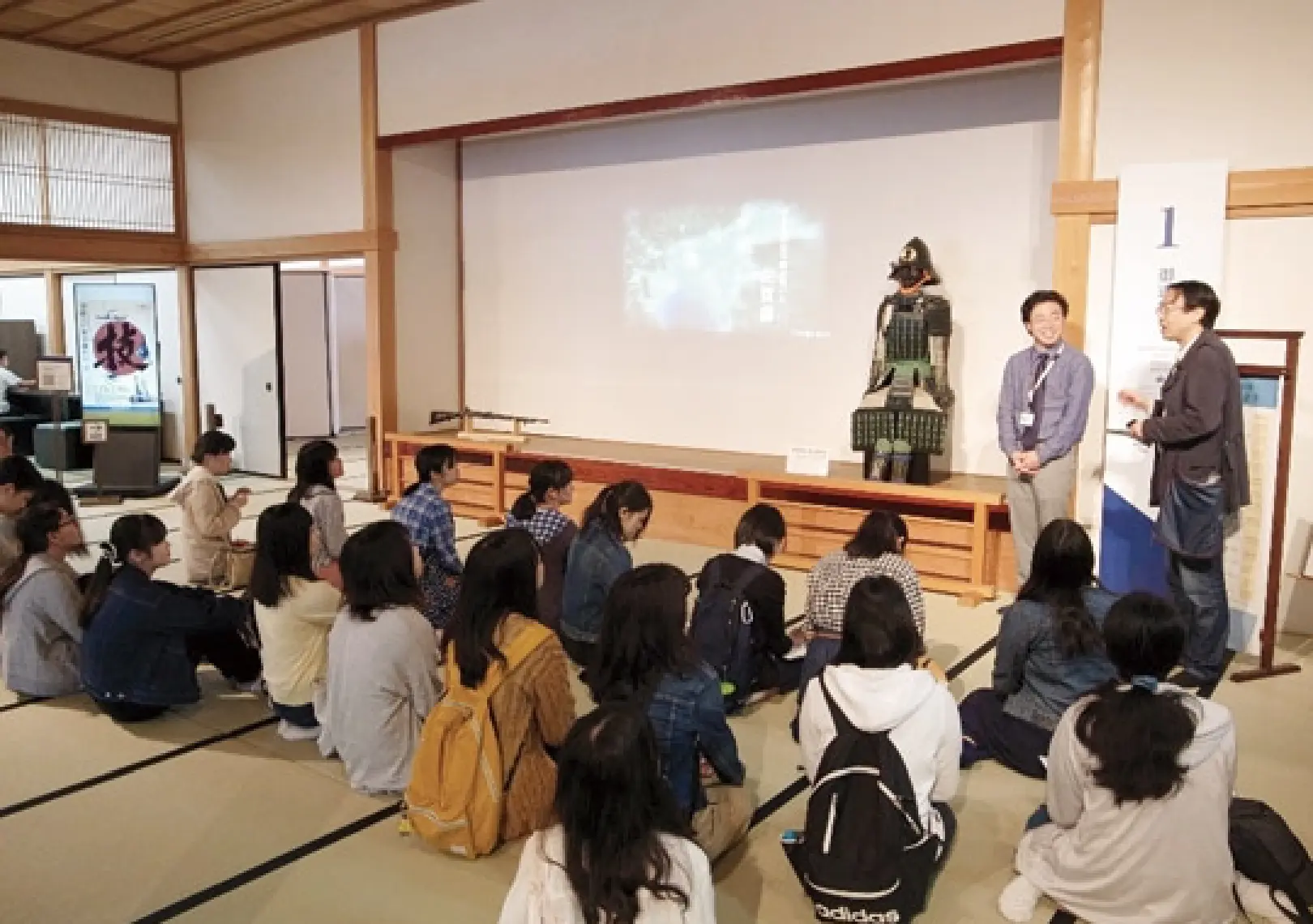 博物館実習の様子